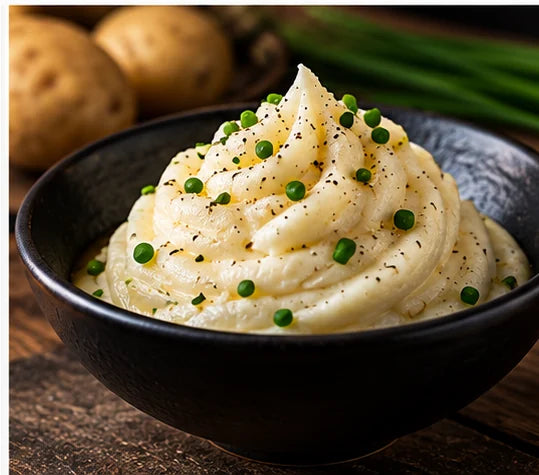 Espuma de patata para cocina creativa, imagen ilustrativa