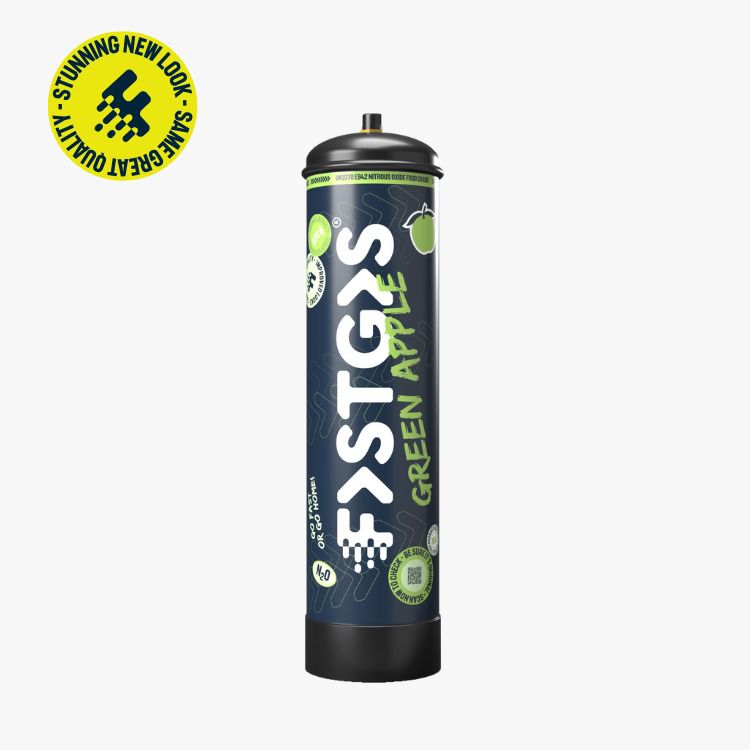 FastGas Cargador de Crema Green Apple 670g
