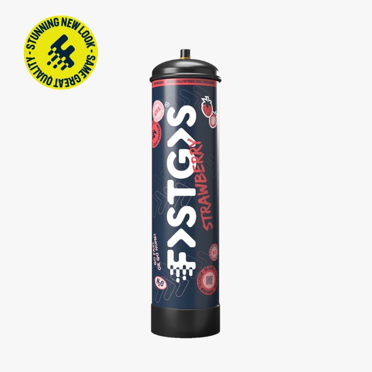 FastGas Cargador de Crema Strawberry 670g